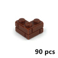 DIY Building Blocks Wall Figures Bricks 1x2 1x3 1x4 L Dots Educational Creative