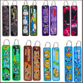 Pok mon Anime Monsters Keychain for Cars Backpack Key Holders Embroidery Keyrings Key Tag Jet Tag Accessories Gif 1pcts