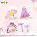 Genuine Pok Mon Xianluo Feimeng Series Sylveon Embroidered Printed Hanfu Dress Traditional Chinese Style Toy Birthday Gift