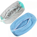 1/2/4PCS Shoe Washing Machine Bag with Liquid Shoe Brush Set Durable Laundry Shoe Bag and Soft Bristle Clean Brush for All Shoes