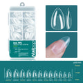 Nailpop 120pcs/box Gel X Nail Tips Medium Short Shape Almond/Square/Soft Gel Nail Tips