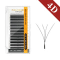NAGARAKU Automatic Flowering W Shape Bloom 3D 4D 5D 6D 7D 8D Premade Fans Speed Eyelash
