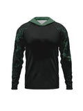 Men s Fishing Hoodie Shirt UPF 50+ Quick Dry Performance Long Sleeve Sun Protection Jersey
