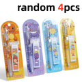 New Stylish Automatic Pencil Set Anime Merchandise Cute Girly Writing Lead Resistant for Students Notebook Stationery Set