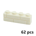 DIY Building Blocks Wall Figures Bricks 1x2 1x3 1x4 L Dots Educational Creative