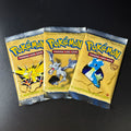 Vintage PKM Tcg Booster Box & Packs Base-Jungle-Fossil-Rocket-Destiny 1ST EDITION Full Art Reproduction Trading Card Game Sealed
