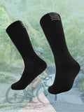 1 Pair Cycling Socks Compression Athletic Crew Running Socks Mens Womens Hiking Riding