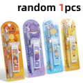 New Stylish Automatic Pencil Set Anime Merchandise Cute Girly Writing Lead Resistant for Students Notebook Stationery Set