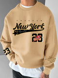 New York style printed hoodie for men and women, casual wear for daily wear,S-XXL