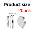 10x1/10x2/10x3mm-20/50/100pcs circular refrigerator magnets widely used in offices DIY