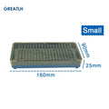 GREATLH Silicone Disinfection Case Box with Pad Sterilization Tray Case Box for Surgical Instrument Autoclave