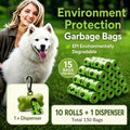 150Pcs Biodegradable Poop Dog Bags+Dispenser - Thickened Dog Waste Bags for On-the-Go Outdoor Cleanup & Environmentally Friendly