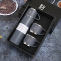 500ML Stainless Steel Vacuum Flask Gift Set Office Business Style Thermos Bottle Outdoor Hot Water Thermal Insulation Couple Cup