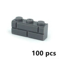 DIY Building Blocks Wall Figures Bricks 1x2 1x3 1x4 L Dots Educational Creative