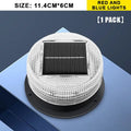 Solar LED Magnetic Warning Light Car Truck Vehicle Wireless Strobe Beacon Flashlight Emergency Signal Night Sensor Flashing