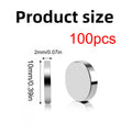 10x1/10x2/10x3mm-20/50/100pcs circular refrigerator magnets widely used in offices DIY