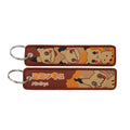 Pok mon Anime Monsters Keychain for Cars Backpack Key Holders Embroidery Keyrings Key Tag Jet Tag Accessories Gif 1pcts