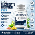 Electrolyte Hydration Capsules with Vitamin B6 & Zinc for Hydration Endurance & Muscle Recovery Support 60 Capsules