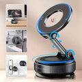 360 Adjustable Magnetic Vacuum Suction Cup Phone Mount for MagSafe Pocket-Size Foldable for Mirrors Cars Gyms Smooth Surface