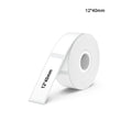 Portable Mini Printer Marklife P12 Thermal Printer Adhesive Sticker Labeling Machine P12 Label Maker or 1PK Continues Label Tape