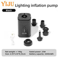 YIJU Wireless Inflation Pump Portable Outdoor Mini Air Compressor Air Cushion Bed Swim