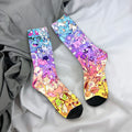 Men's Socks Pokemon Characters Stockings Anti Bacterial Comfortable Socks Winter Gothic Pattern Skateboard Socks