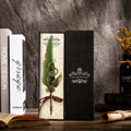 Vintage Mechanical Feather Dip Pen Set with Ink-Penholder-Bookmark Art Calligraphy Signature Writing Pen Holiday Gift Boxed