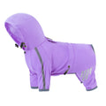 Dog Raincoat Reflective Waterproof Pet Clothes for Chihuahua Maltese Rain Coat Small